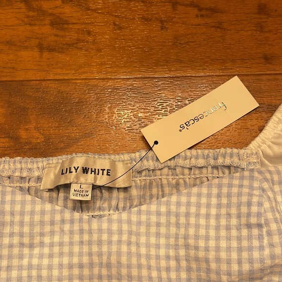 Lily White Top nwt - Picture 2 of 6